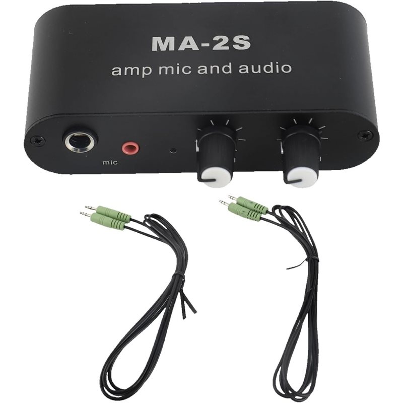 Audio And Music Mixer - Микрофонный музыкальный смешанный предусилитель M52K-MA-2S, 1