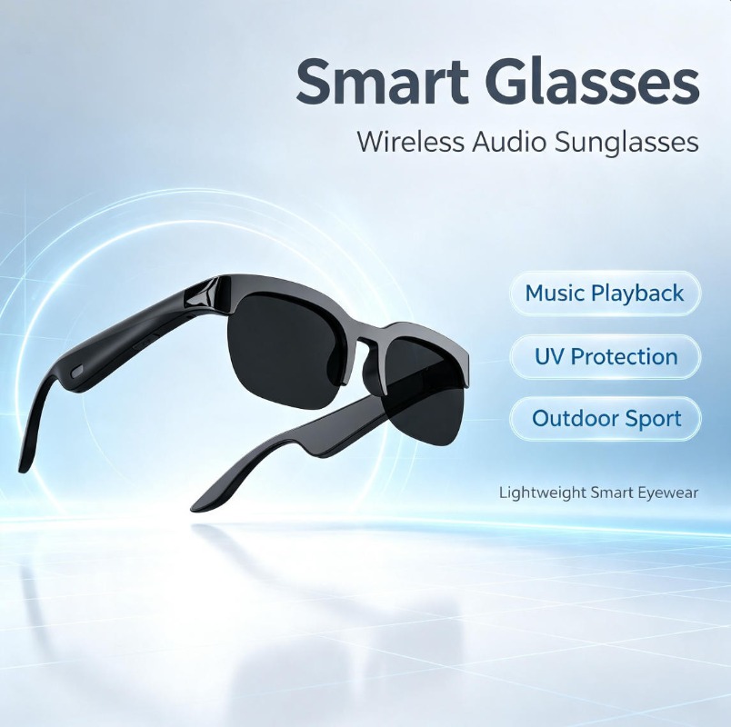 Audio Music Videos - Умные аудиоочки 2026: Bluetooth-вызовы, музыка через
