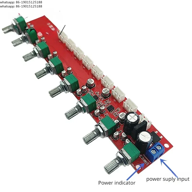 Audio And Music Mixer - 8-канальный аудиомикшер NE5532 для самостоятельной сборки: