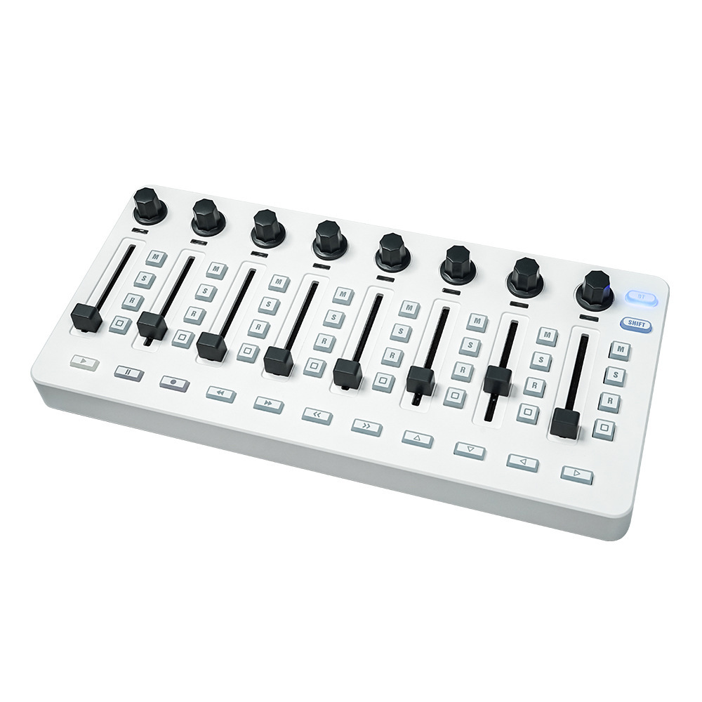 Audio And Music Mixer - МIDI-контроллер-микшер, 8 энкодеров, программное управление, аудиоинтерфейс,