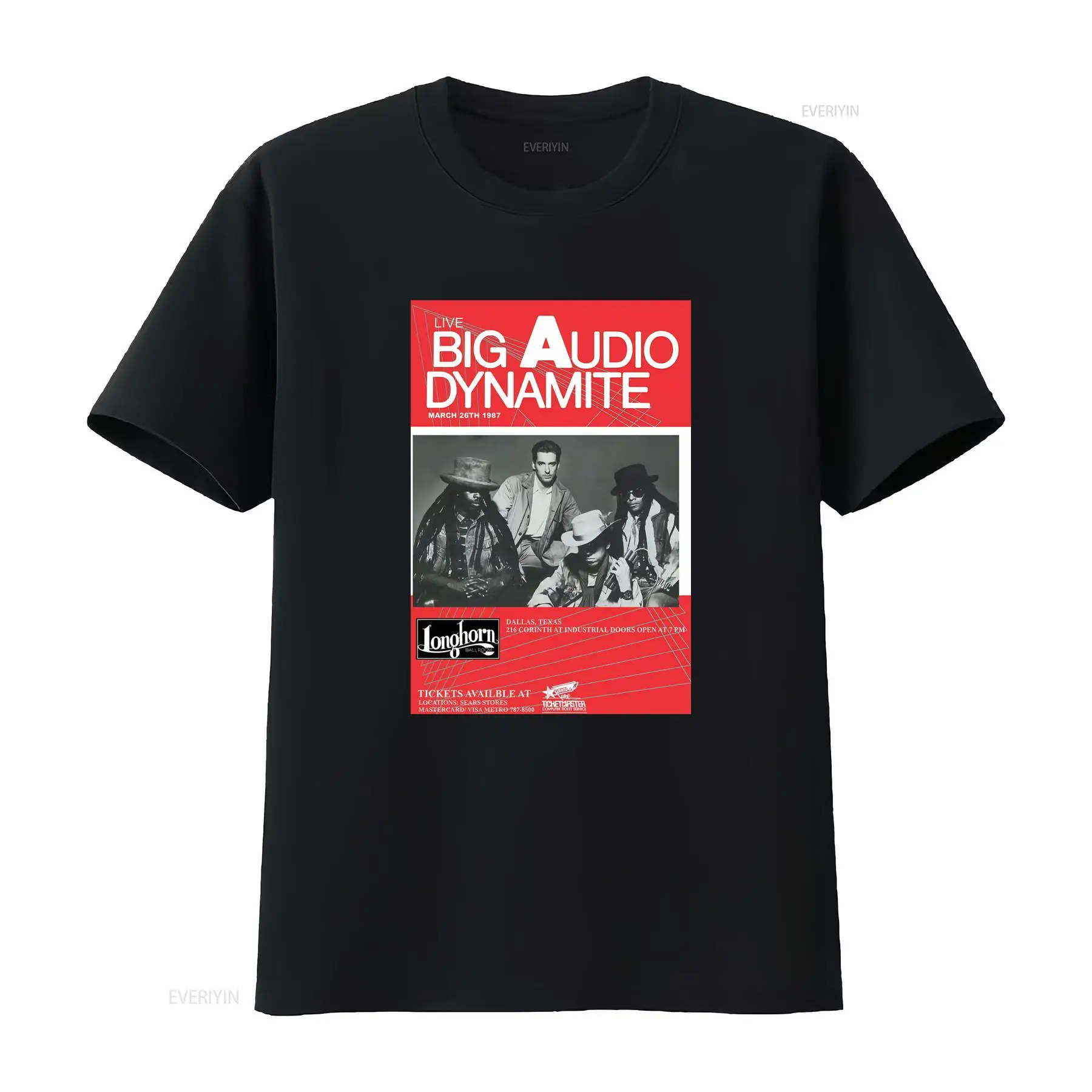 Audio Music Logo - Футболка Big Audio Dynamite с логотипом