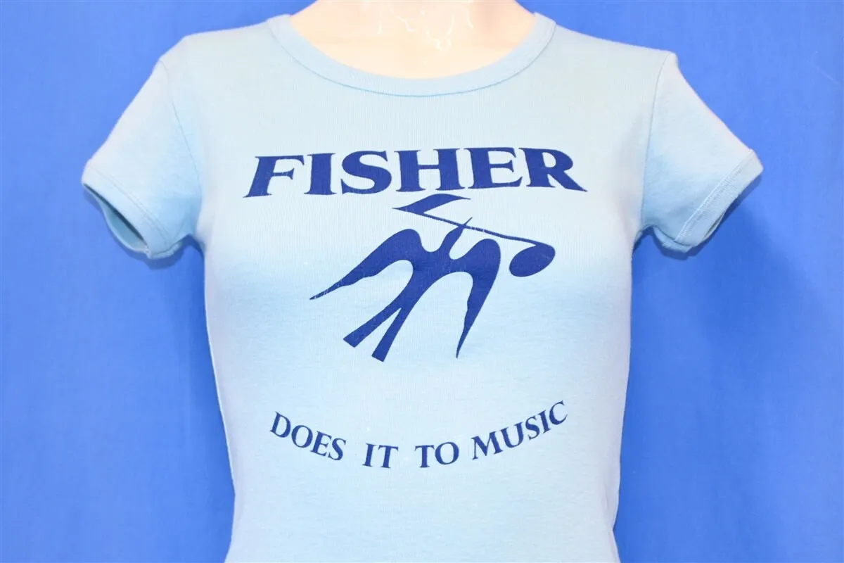 Audio Music Logo - Футболка с логотипом 70s Fisher Does