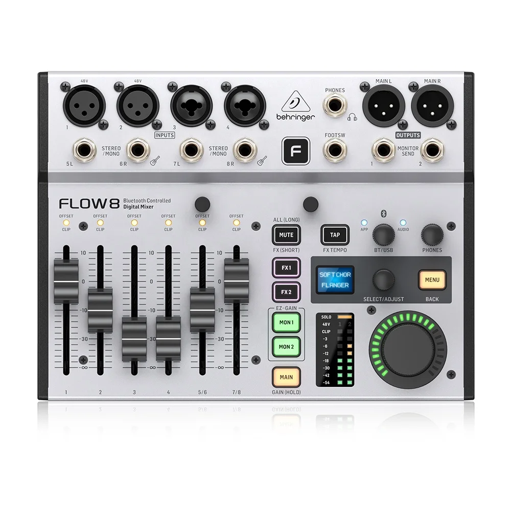 Цифровой микшер Behringer Flow – обзор и цена Audio And Music Mixer