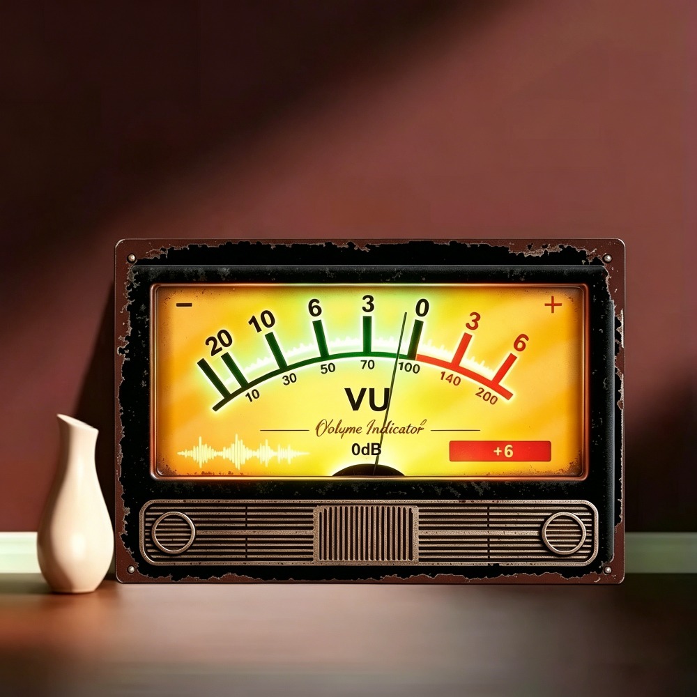 Ретро-индикатор уровня звука V – обзор и цена Audio Music Logo