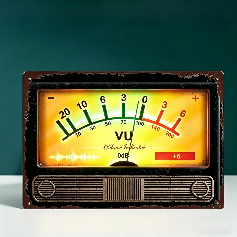 Ретро-индикатор уровня звука V – обзор и цена Audio Music Logo