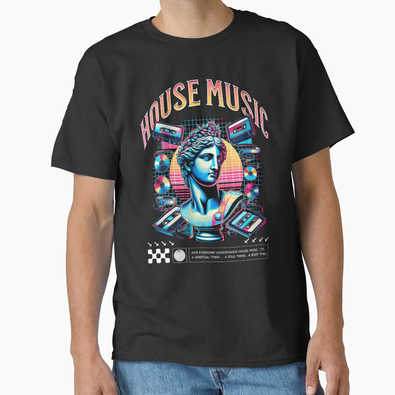 Футболка HOUSE MUSIC Statue Au – обзор и цена Audio House Music