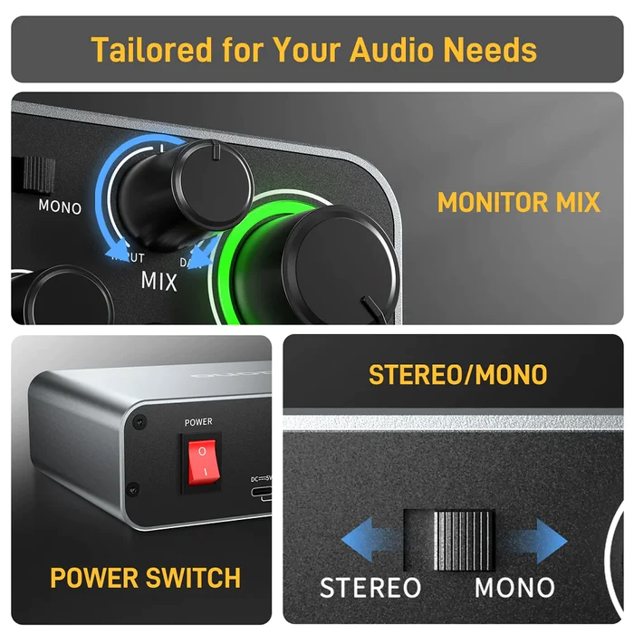 Профессиональные аудиоинтерфей – обзор и цена Audio And Music Mixer