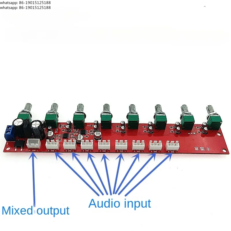 8-канальный аудиомикшер NE5532 – обзор и цена Audio And Music Mixer