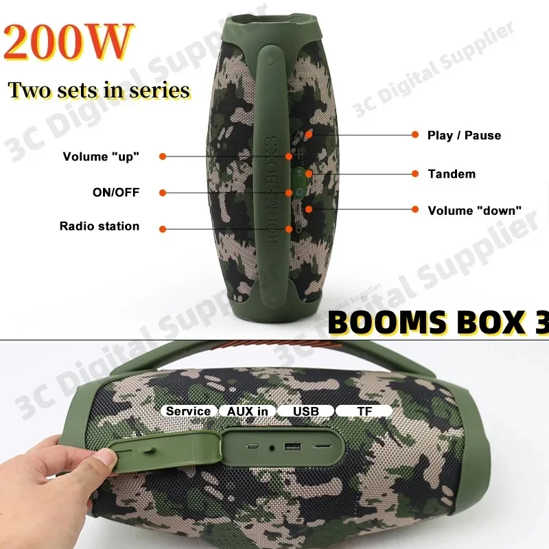 BOOMS BOX3 Altavoz Bluetooth п – обзор и цена Audio Music Center