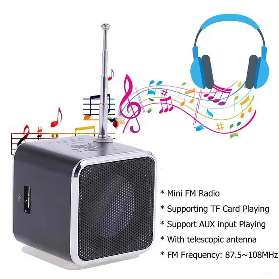 Беспроводная FM-радио колонка  – обзор и цена Audio Music Center