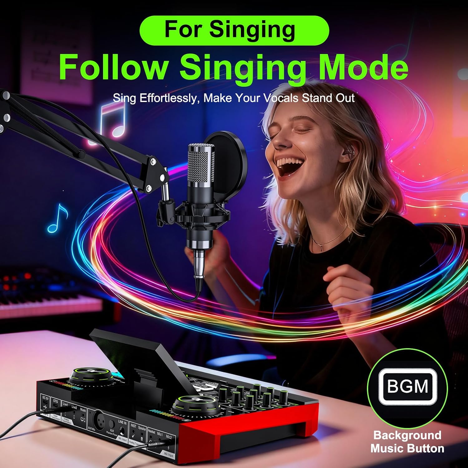 Аудиоинтерфейс Tenlamp G10 для – обзор и цена Audio And Music Mixer