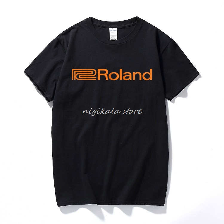Футболка с логотипом Roland, м – обзор и цена Audio Music Logo