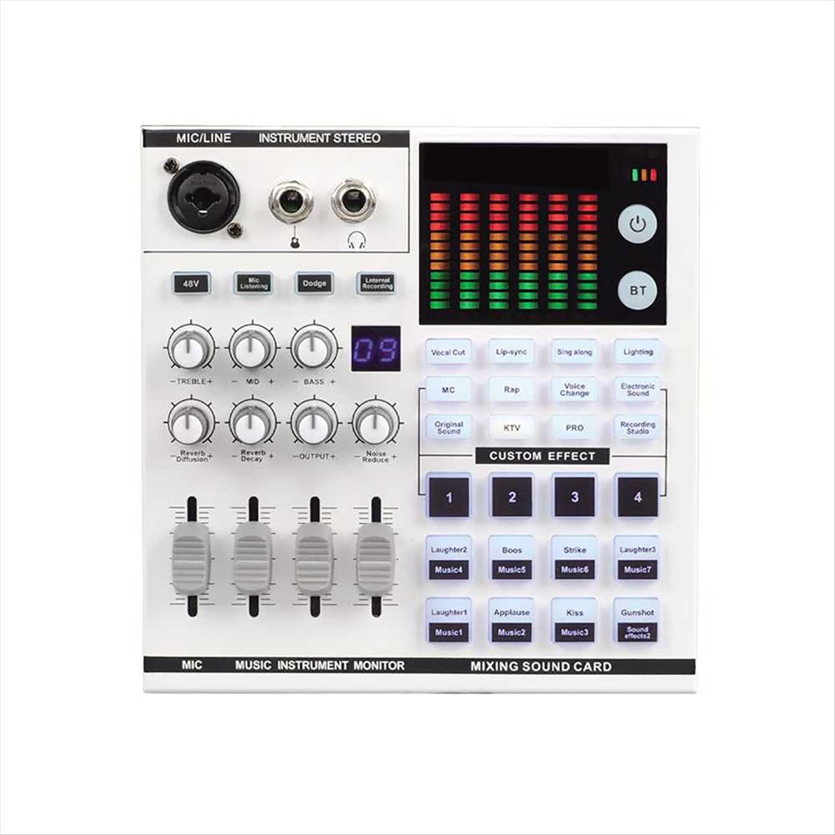Звуковая карта DTC5 SN800 для  – обзор и цена Audio And Music Mixer