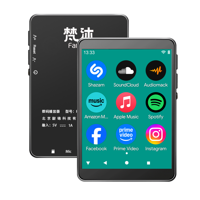 MP3-плеер Android с Wi-Fi, онл – обзор и цена Audio Online Music Player