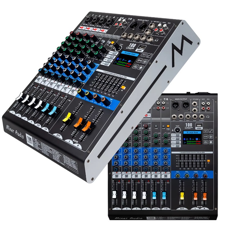 GAX-HLM80 Green Audio 8-каналь – обзор и цена Audio And Music Mixer