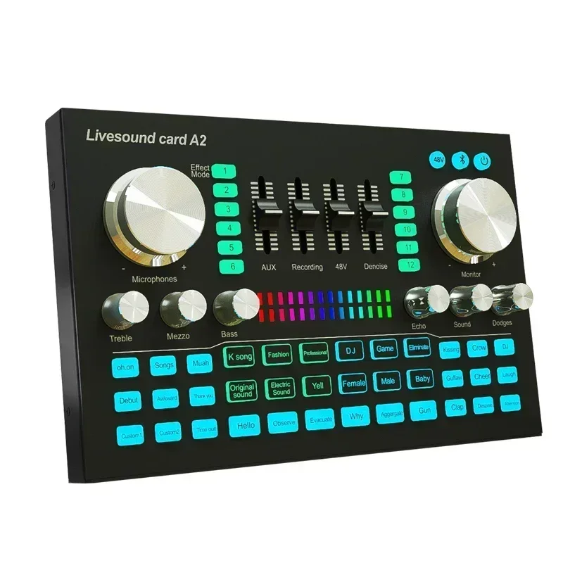 Звуковая карта A2, профессиона – обзор и цена Audio And Music Mixer