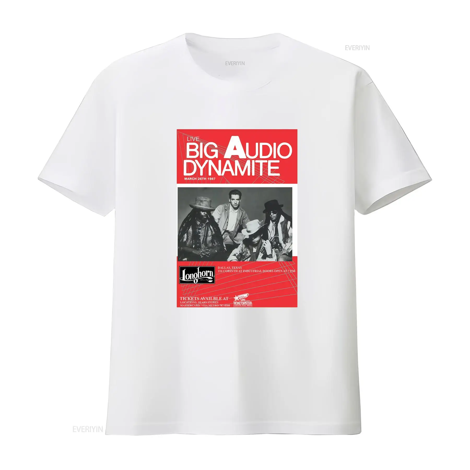 Футболка Big Audio Dynamite с  – обзор и цена Audio Music Logo